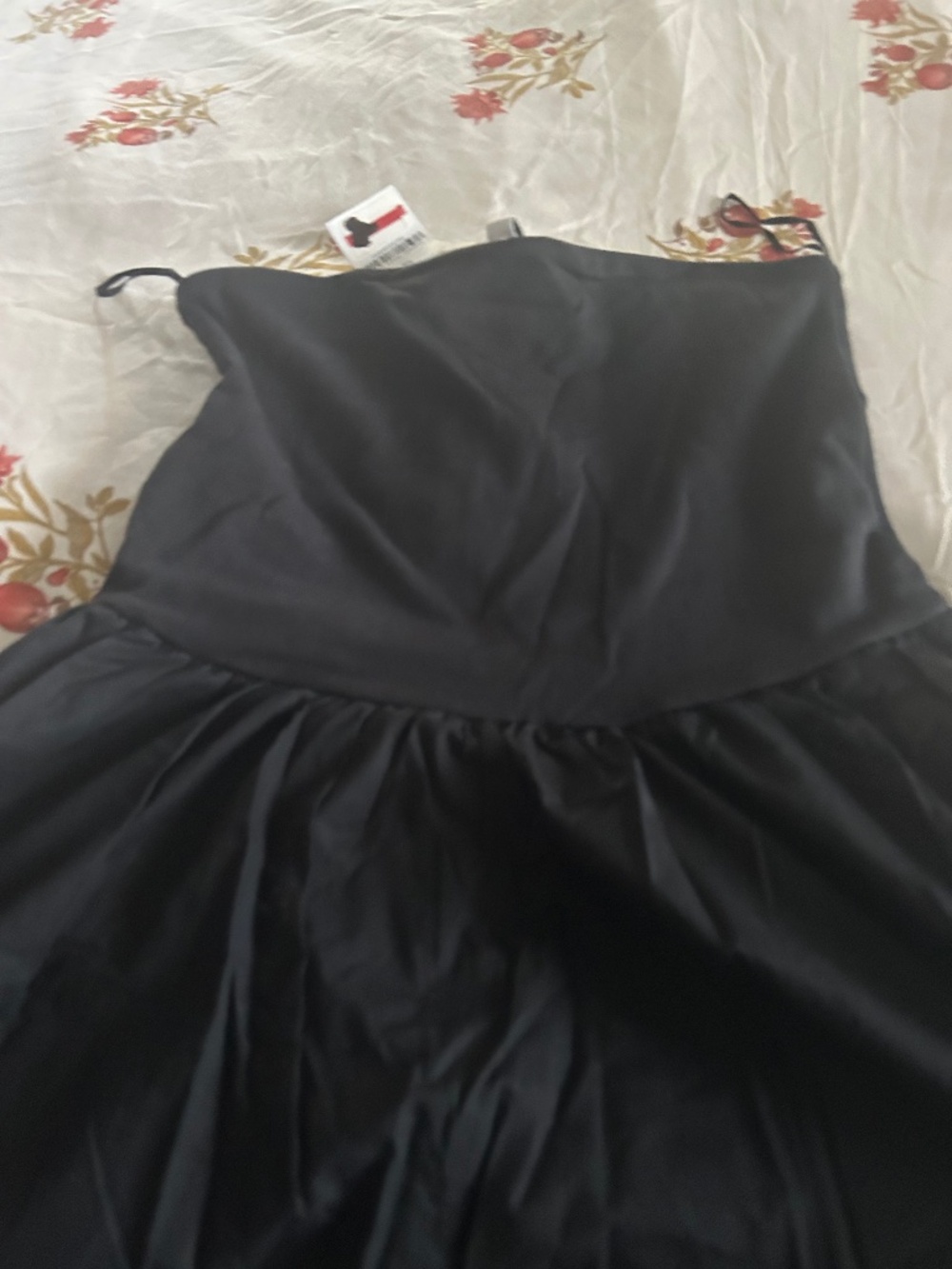 Black bubble dress